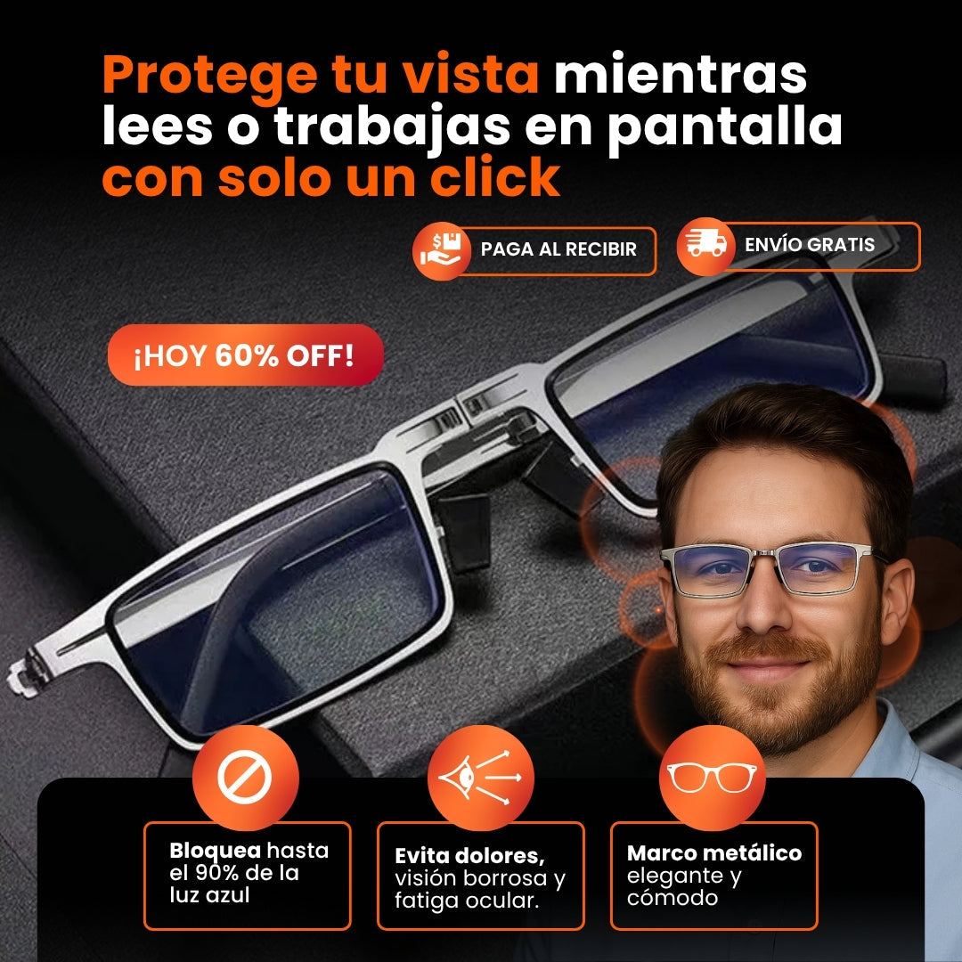 LENTES PLEGABLES MULTIFOCALES: COMPRA 1 LLEVA 1 GRATIS!