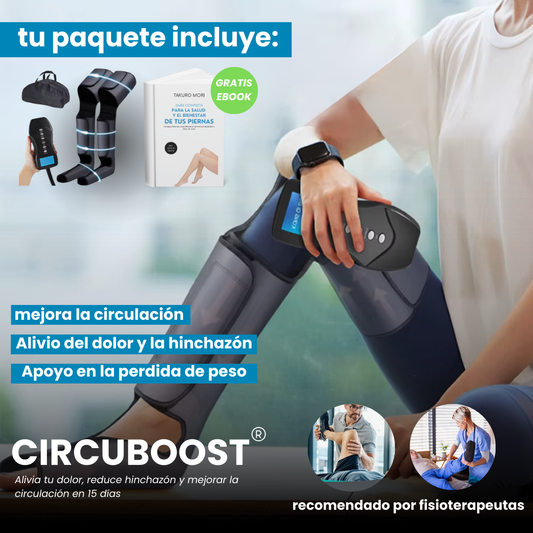 COMPRA 1 LLEVA 2 GRATIS: Masajeador de Piernas + GRATIS EBOOK GUÍA PARA LA SALUD DE TUS PIERNAS