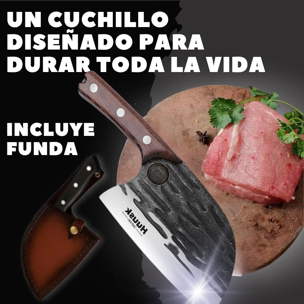 Cuchillo Forjado Japonés de Cocina