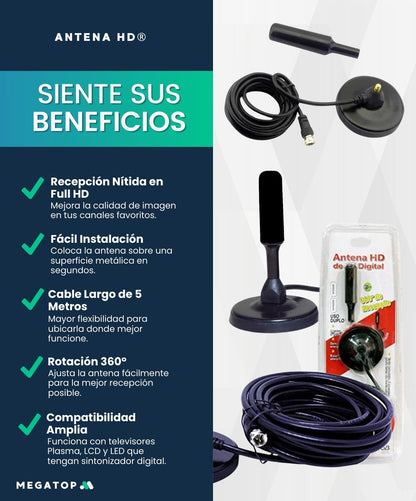 ANTENA HD: Antena TV Digital  Full HD