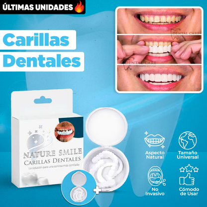 Carillas Dentales Naturales Removible - Llévate 2 Kits Paga 1