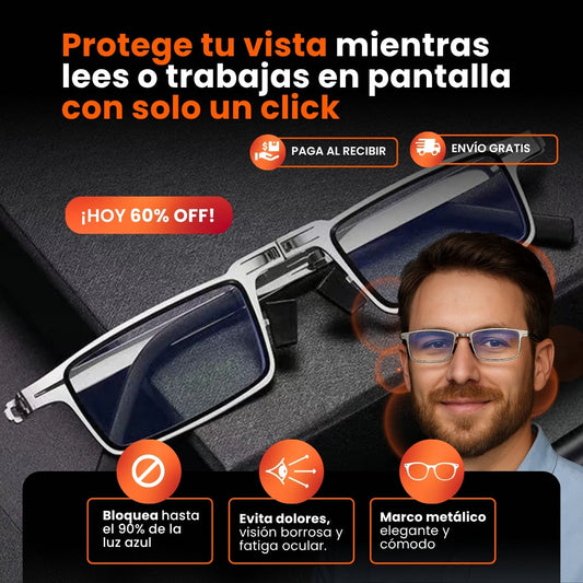 LENTES PLEGABLES MULTIFOCALES: COMPRA 1 LLEVA 1 GRATIS!