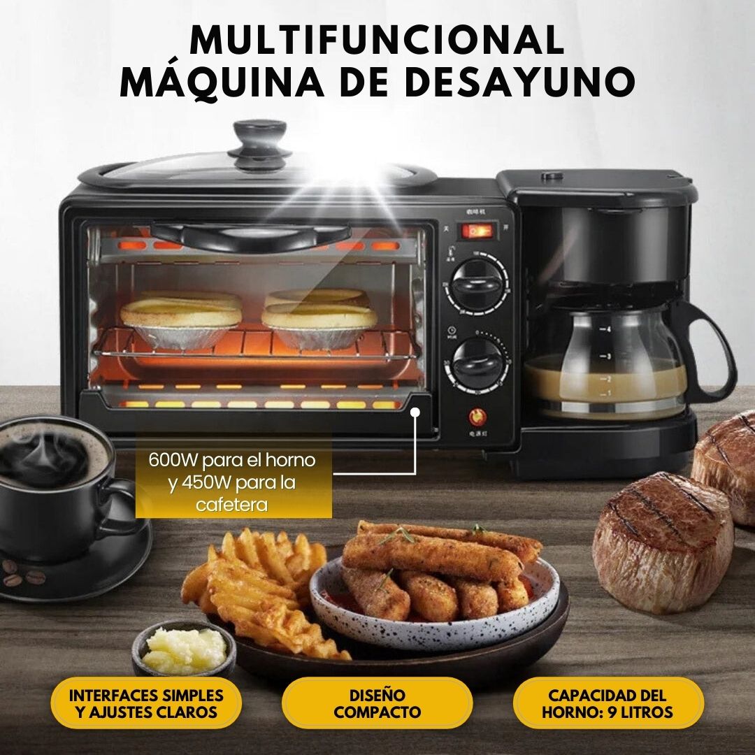 Desayunera 3 en 1 Multifuncional