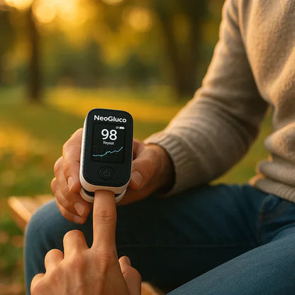 GLUCOMAX™ - Glucómetro No Invasivo Sin Pinchazos