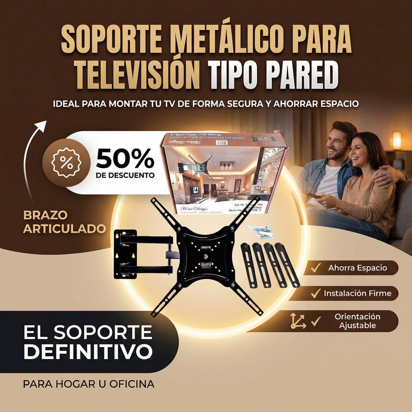 SOPORTE PARA TV - LG/HANGERPRO