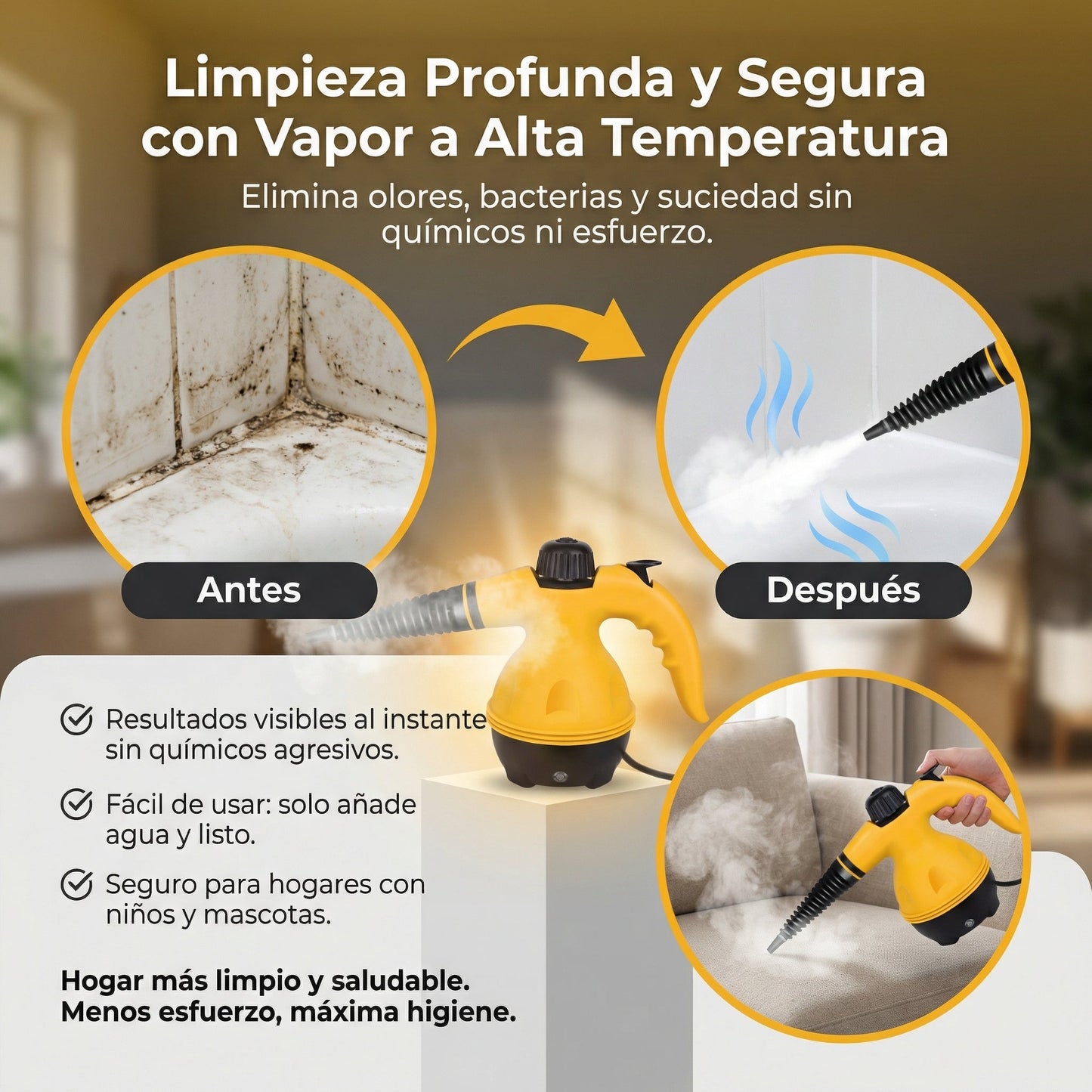 LIMPIADOR A VAPOR PRESSURECLEANER PRO 2026