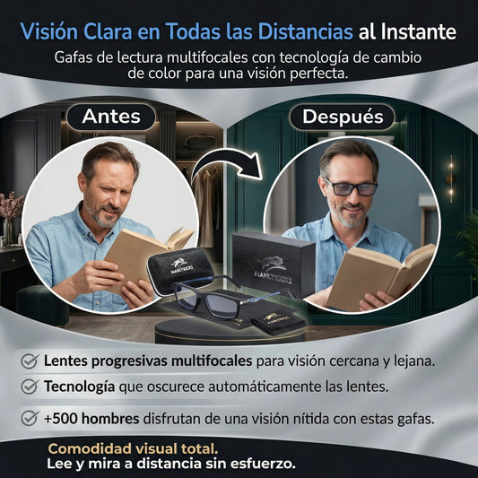 COMPRA 1 LLEVA 2 - LENTES MULTIFOCALES FOTOCROMATICOS