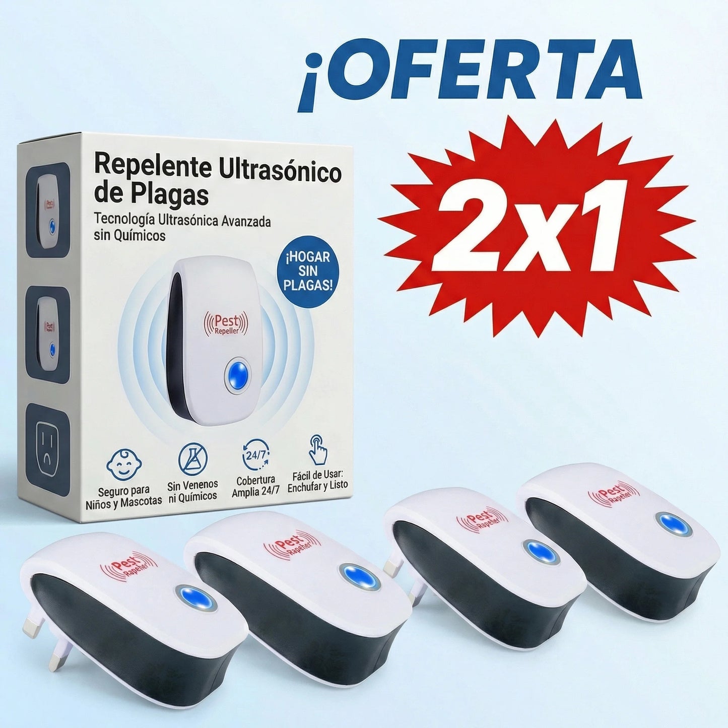 REPELE TU HOGAR DE GRILLOS - REPELENTE ULTRASONICO