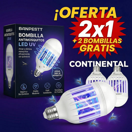 SIN BICHOS | FOCO MATAMOSQUITOS - COMPRA 1 RECIBE 1 GRATIS