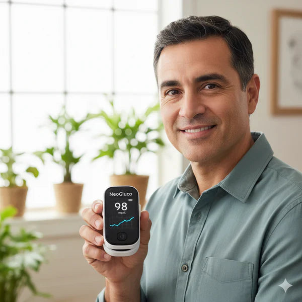 GLUCOMAX™ - Glucómetro No Invasivo Sin Pinchazos